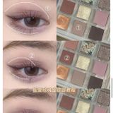 ROSE CRYSTAL BẢNG PHẤN MẮT 18 Ô HUDAMOJI 