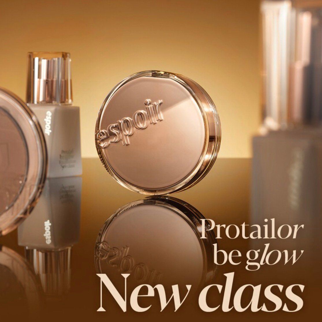  New Class Pro Tailor be Glow 2023 phấn nước cushion thương hiệu Espoir 