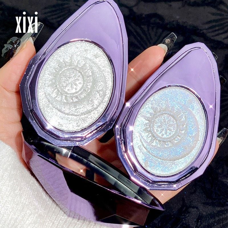  Purple Diamond hộp phấn bắt sáng thương hiệu Xixi 