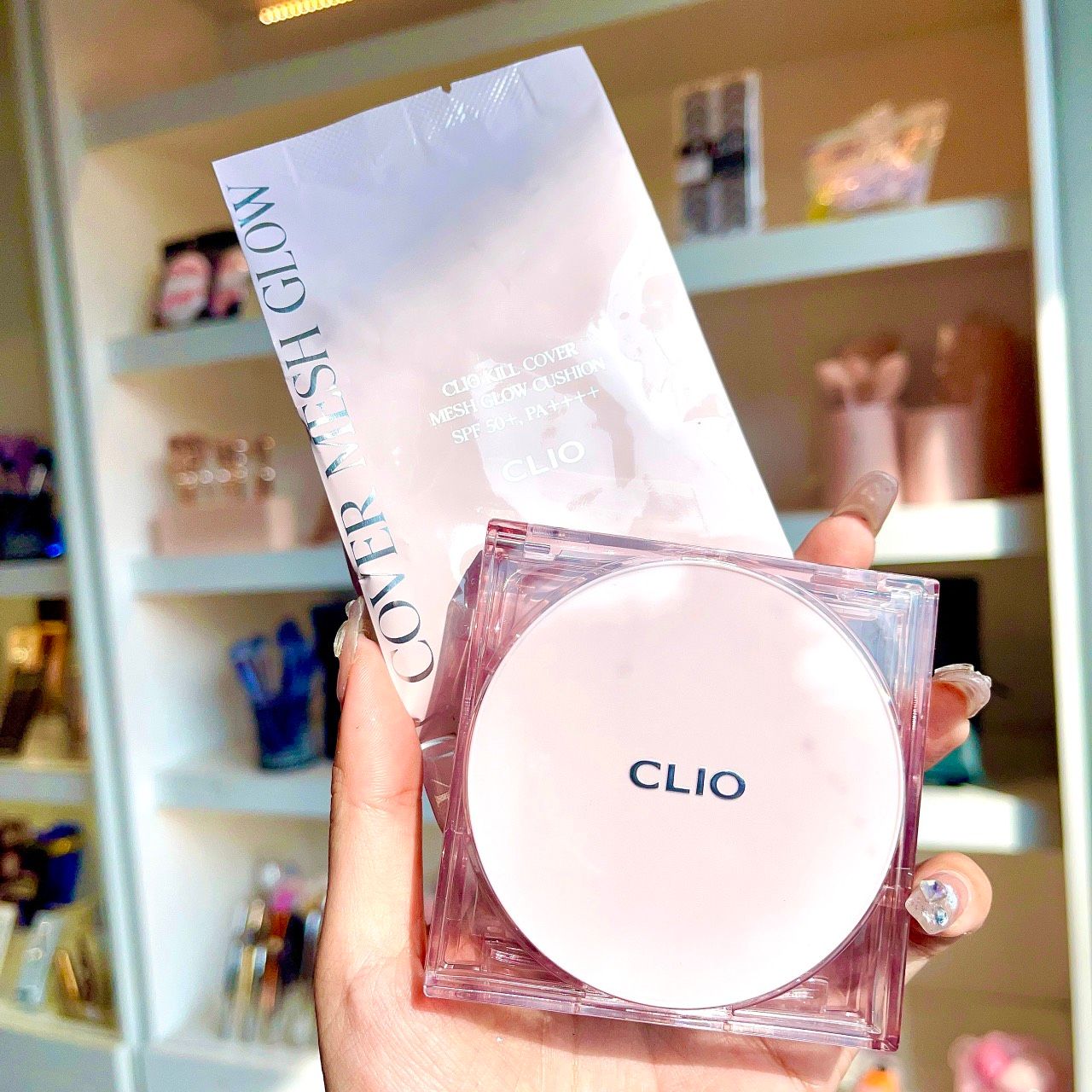  KILL COVER MESH GLOW CUSHION PHẤN NƯỚC CLIO 