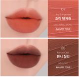  Sheer Velvet Tint bộ sưu tập son kem thương hiệu BBIA (Hàn Quốc) 