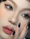  Hạt Kim Cương Trang Điểm với keo dính 