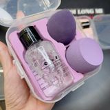  HỘP MÚT TRỨNG TRANG ĐIỂM KÈM NƯỚC GIẶT CỌ 