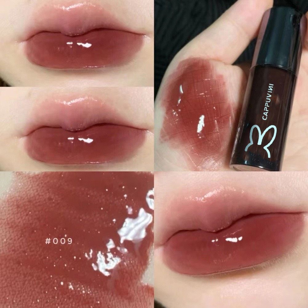  Clarinet Lip Gloss son dưỡng bóng tráng gương có màu thương hiệu Cappuvini 