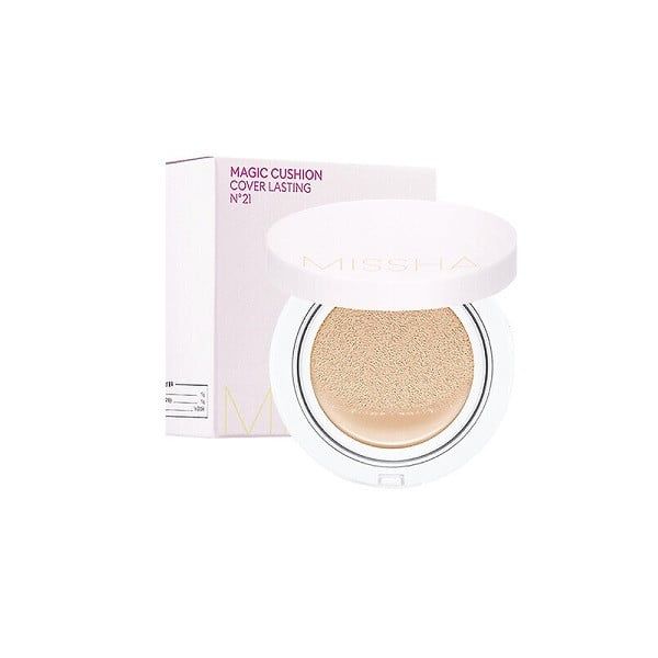  Phấn Nước Missha Kiềm Dầu Magic Cushion Cover Lasting SPF50+ PA+++ 