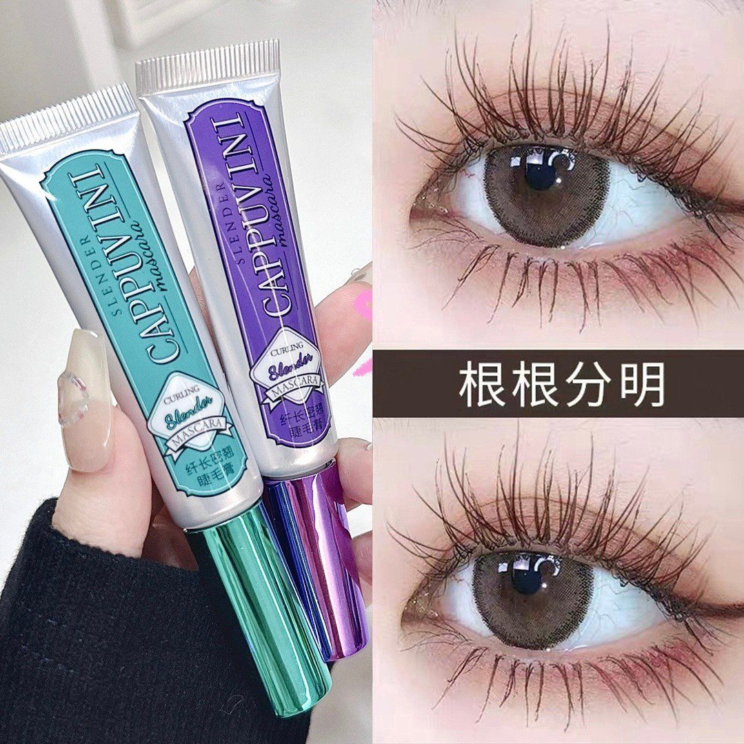  Slender set 2 cây mascara nâu và đen vô cùng tiện lợi cho các nàng đến từ thương hiệu Cappuvini 