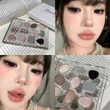  Slick eyes pallette bảng phấn mắt 12 màu thương hiệu Herorange 