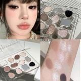  Slick eyes pallette bảng phấn mắt 12 màu thương hiệu Herorange 
