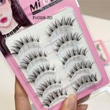  FC028-30 hộp lông mi lông chồn 5 cặp viền gân trong tàng hình thương hiệu Mi Oanh 