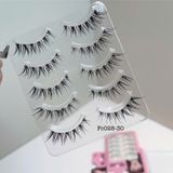  FC028-30 hộp lông mi lông chồn 5 cặp viền gân trong tàng hình thương hiệu Mi Oanh 