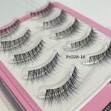  FC028-16 hộp lông mi lông chồn 5 cặp viền gân trong tàng hình thương hiệu Mi Oanh 