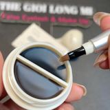  Two-tone eyeliner hộp sáp kẻ mắt 2 màu tiện lợi thương hiệu Gogotales 