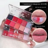  Jelly lipstick pallete khay son 10 màu thương hiệu Sweetmint 