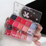  Jelly lipstick pallete khay son 10 màu thương hiệu Sweetmint 