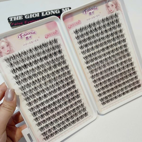  FC032-B hộp lông mi tự nối 5D số lượng 400 cụm thương hiệu Faiccia 