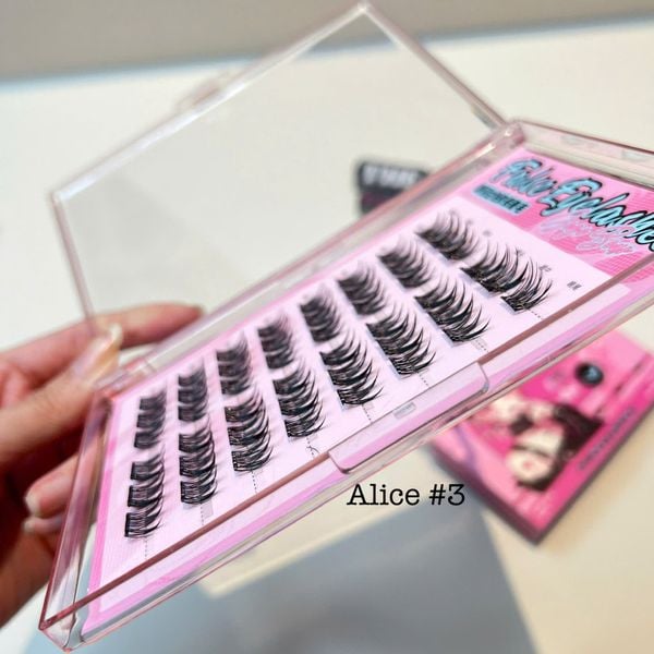  #03 Alice Style - Hộp Lông Mi Giả Tự Nối Có Keo Sẵn (48 Cụm 