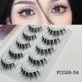  FC028-34 hộp lông mi lông chồn 5 cặp thương hiệu Mi Oanh 