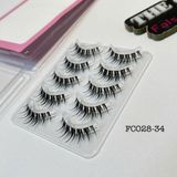  FC028-34 hộp lông mi lông chồn 5 cặp thương hiệu Mi Oanh 