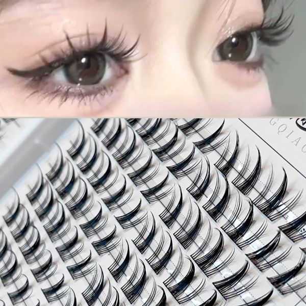  Liang Qiao hộp lông mi 32 cặp tự nối tại nhà kiểu dáng sole ấn tượng 