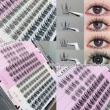  Gecomo hộp lông mi giả tự nối tại nhà với 4 kiểu tiện lợi (có keo sẵn) 