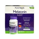  Viên uống hỗ trợ giấc ngủ Natrol Melatonin Sleep 5mg Extra Strength 250 viên 