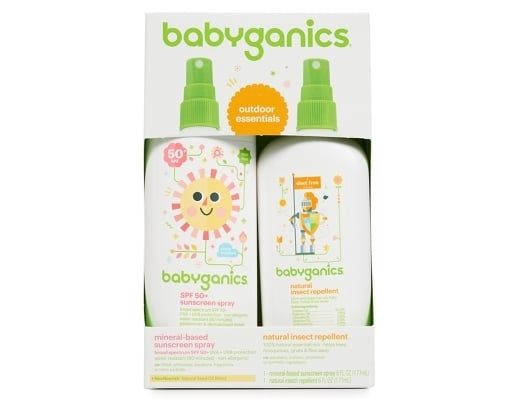  Combo Xịt Chống Nắng Và Xịt Chống Muỗi Hữu Cơ Babyganics 