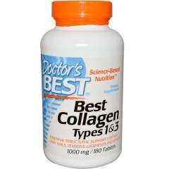  Doctor's Best Collagen Types 1 & 3, 180 viên 