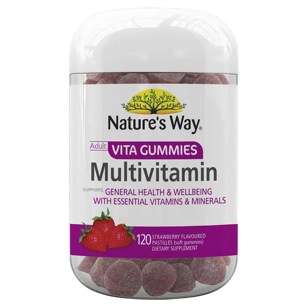  Kẹo Nature's Way Vita Gummies Bổ Sung Vitamin Cho Người Lớn 120 Viên 