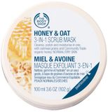  Mặt nạ tẩy tế bào chết The Body Shop Honey & Oat 3-In-1 Scrub Mask 100ml 