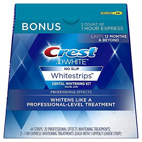  Miếng dán trắng răng Crest 3D White Professional Effects Whitestrips Whitening Strips Kit 