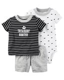  Carter's Striped Diaper Cover Set (Baby) Treasure Hunter 