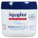  Kem trị hăm, trị khô da nứt nẻ Aquaphor Baby Healing Ointment Advanced Therapy 396g 