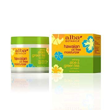  Kem Dưỡng Ẩm Alba Botanica Hawaiian Oil-Free Moisturizer Aloe & Green Tea 