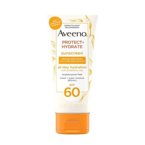  Kem Chống Nắng Aveeno Protect + Hydrate Moisturizing Body Sunscreen Lotion With Broad Spectrum SPF 60 