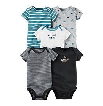  Bộ BodySuit Cộc Tay Áo Liền Quần Carter- 5 Màu 