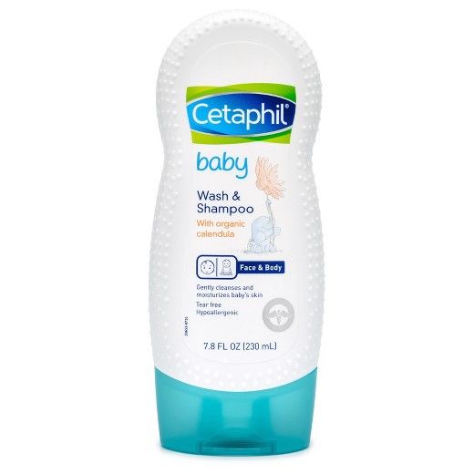  Sữa tắm gội toàn thân cho bé Cetaphil Baby Wash and Shampoo with Organic Calendula 230ml 