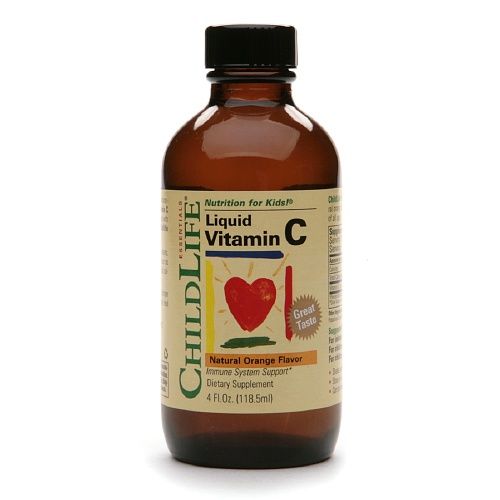  ChildLife Liquid Vitamin C, hương cam - GIúp hỗ trợ , tăng cường hệ thống miễn dịch cho trẻ em 