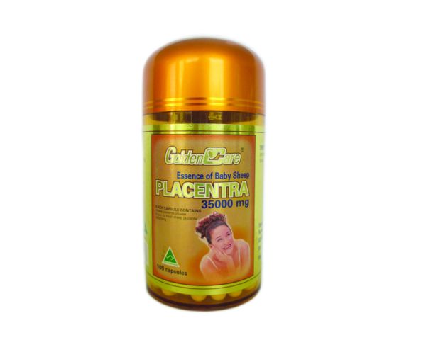  Viên uống nhau thai cừu GOLDEN CARE BABY SHEEP PLACENTA 35.000mg- 100 viên 