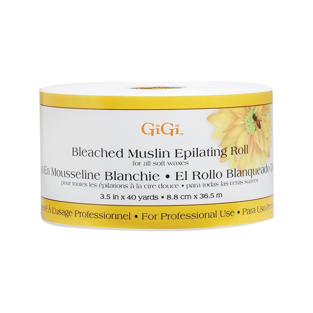  Vải Gigi Bleached Muslin Epilating Roll, 8.8cm x 36.5m 