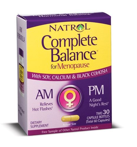  Cân bằng nội tiết tố NATROL COMPLETE BALANCE MENOPAUSE for AM+PM- 60 viên 