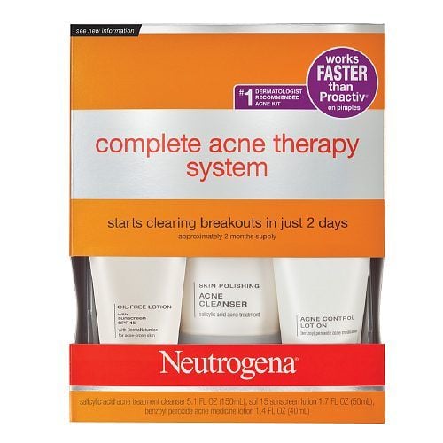  Trị mụn Neutrogena Complete Acne Therapy System 