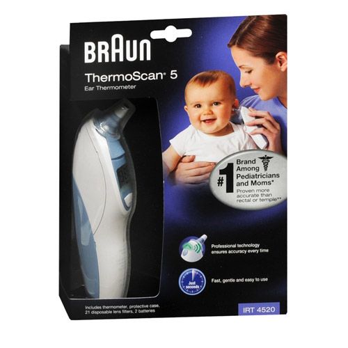  Nhiệt kế điện tử đo tai Braun Thermoscan Ear Thermometer IRT4520 