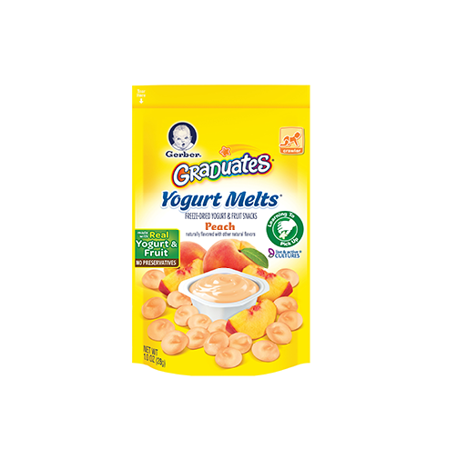 Sữa chua khô Gerber Organic Yogurt Melts, Peach BestCare Việt Nam