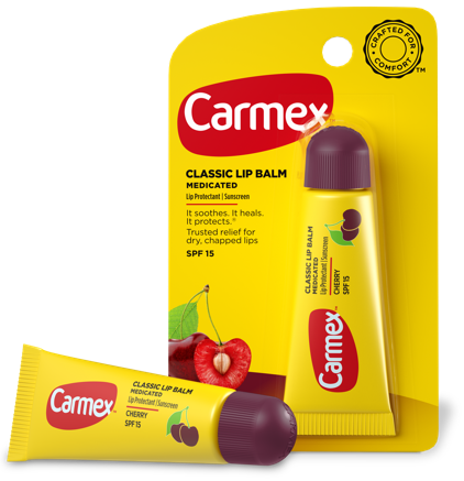  Son dưỡng môi Carmex Classic Lip Balm Medicated Cherry 