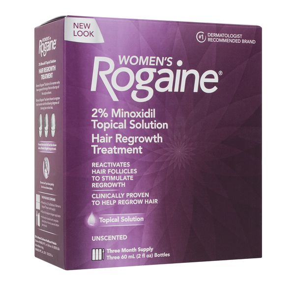  Mọc tóc nữ  Women's Rogaine Hair Regrowth Treatment, 3 tháng 