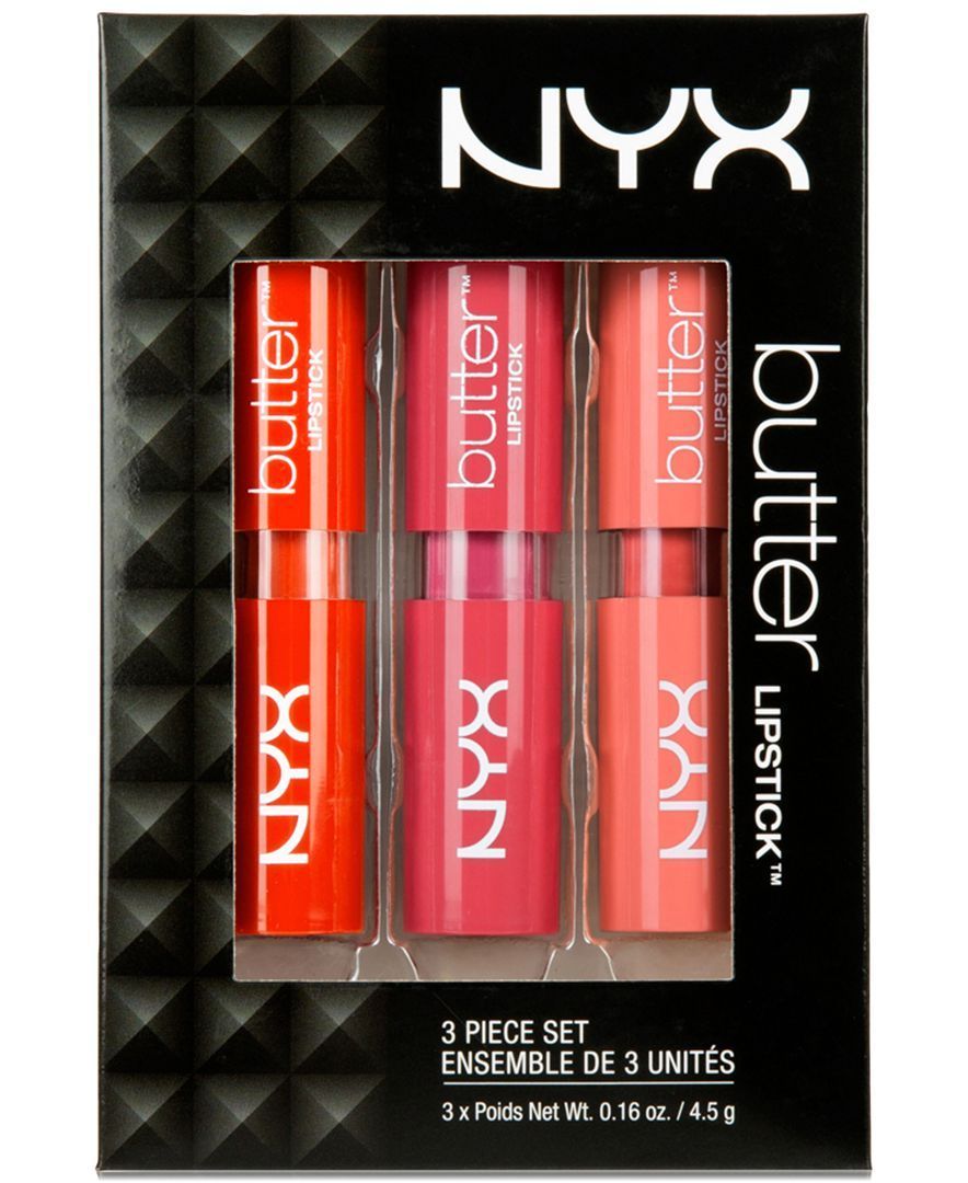  Bộ 3 Son Môi NYX Butter Lipstick BLSSET04 