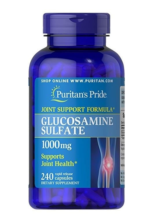  Điều trị xương khớp, chóng viêm khớp Puritan's Pride Glucosamine Sulfate 1000mg 
