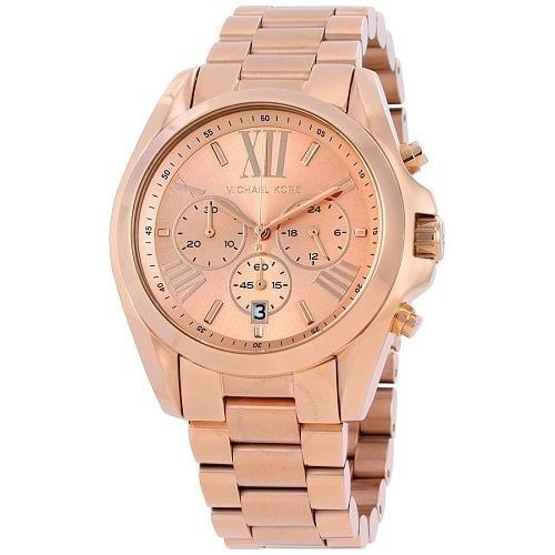  Đồng hồ đeo tay Nữ MICHAEL KORS màu vàng hồng 