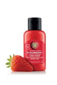 Dầu Xả The Body Shop Strawberry Clearly Glossing Conditioner 60ML 