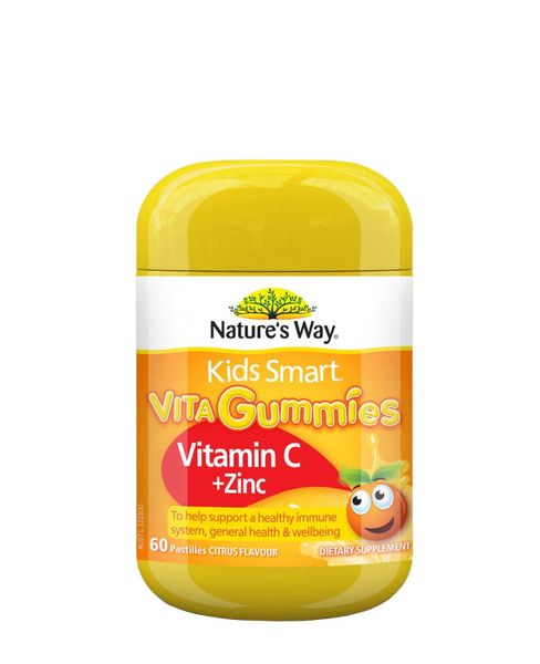  Kẹo Gum Tăng Đề Kháng Vitamin C & ZinC Kids Smart Vita Gummies 60 Viên 